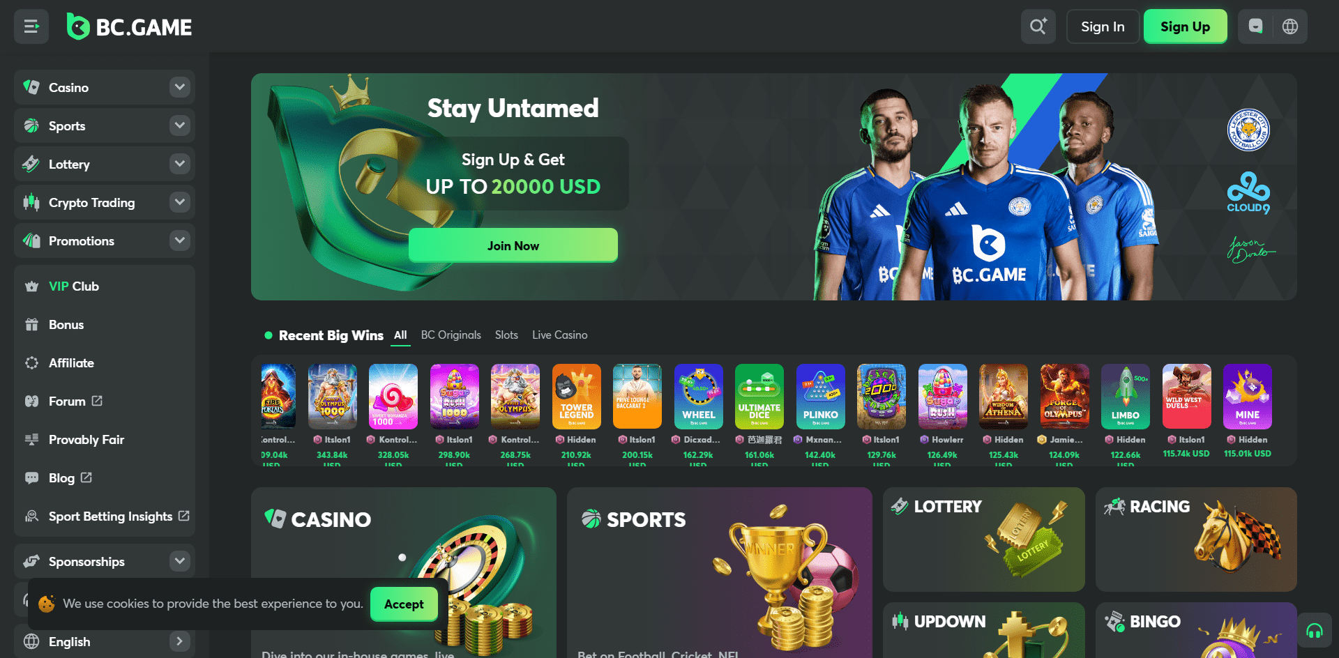 FireShot Capture 023 - BC.GAME_ Crypto Casino Games & Casino Slot Games - Crypto Gambling_ - bcgame.top